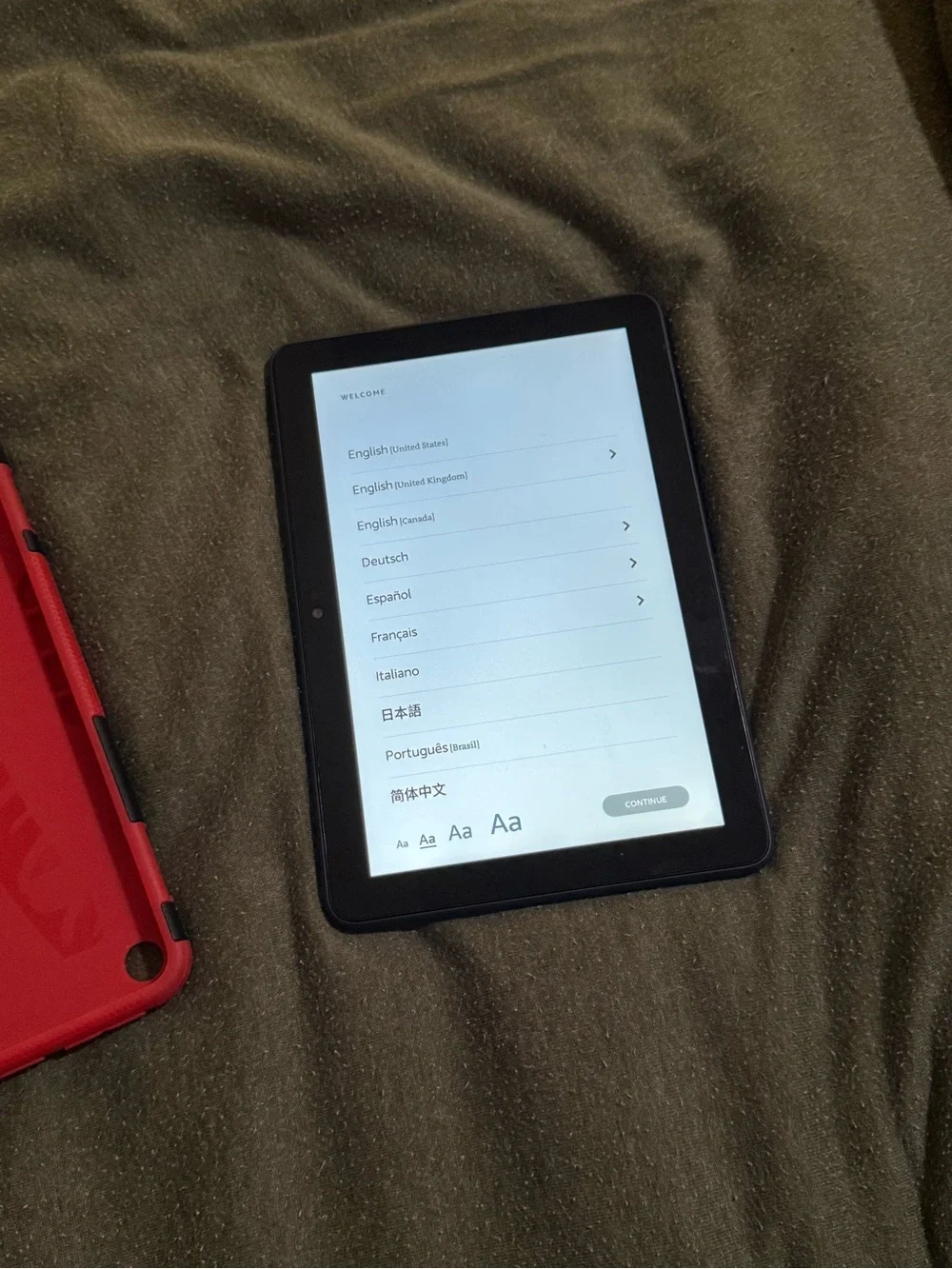 Black Amazon Fire HD 8 Plus (10th generation)